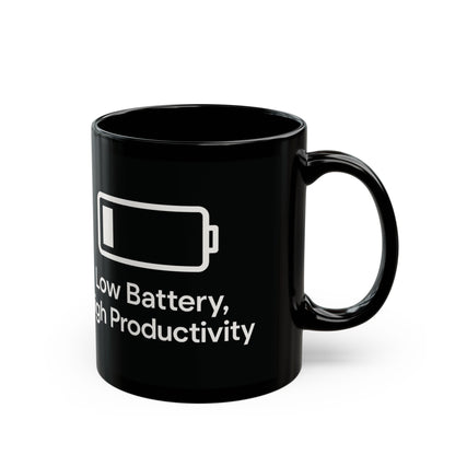 Low Battery, High Productivity Mug