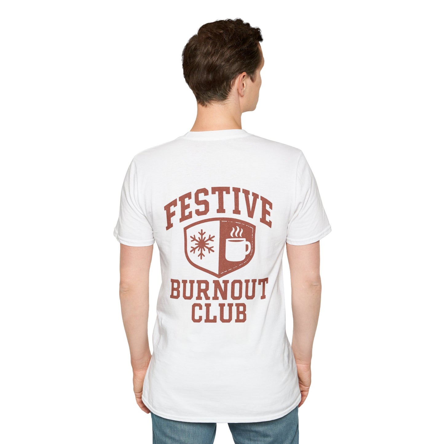 Festive Burnout Club Unisex T-Shirt
