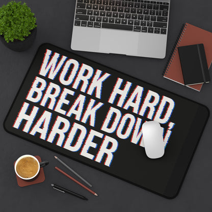 Motivational Desk Mat: Work Hard, Break Down Harder | Office Decor, Gift for Students, Work from Home Essential, Inspirational [...]